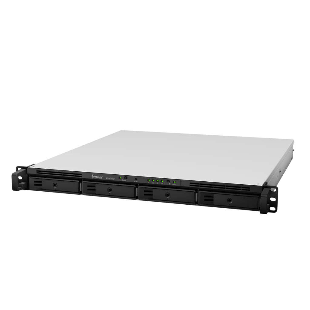 NAS RackStation RS1619xs+ | 4 Bahías | CPU Intel Xeon D-1527 Quad-Core | 8 GB DDR4 ECC (Ampliable a 64 GB) | 2 Ranuras M.2 NVMe/SATA | 4 Puertos LAN 1GbE | Soporte 10GbE Opcional | Escalable hasta 16 Bahías. - Image 4