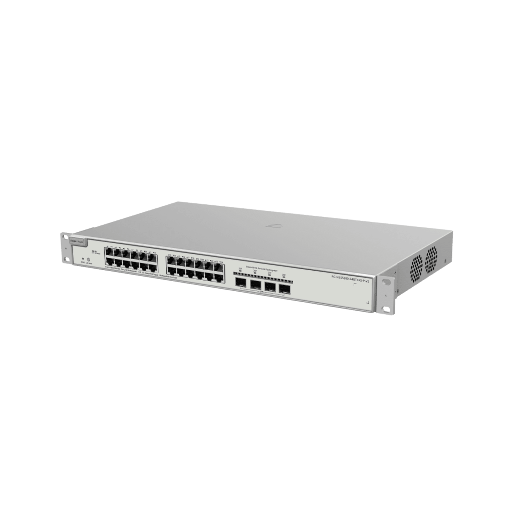 Switch Administrable Capa 3 con 24 puertos Gigabit PoE 802.3af/at + 4 SFP+ para fibra 10Gb, gestión gratuita desde la nube, 370w - Image 3