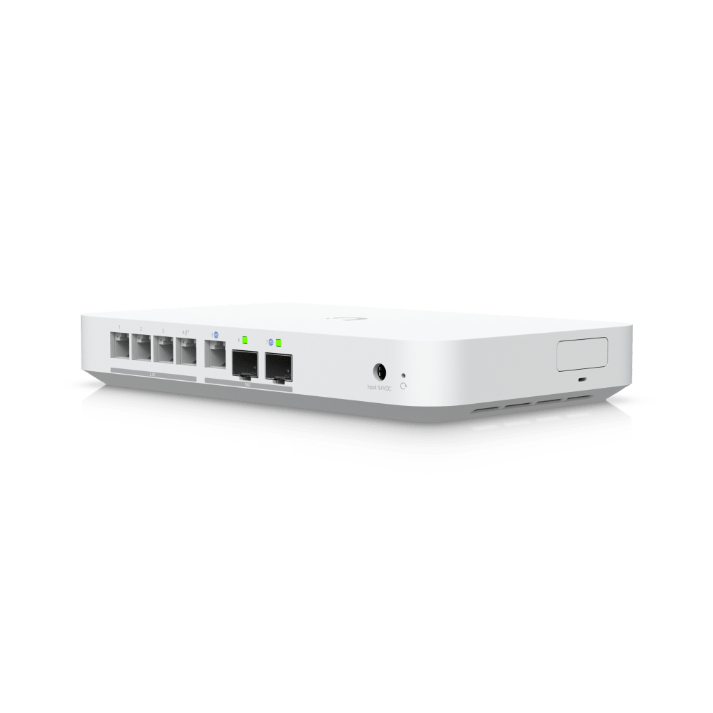 UCG Fiber Cloud Gateway de 10G de Escritorio con Switch Integrado de 4 Puertos 2.5 GbE y 1 Puerto 10G SFP+, Compatibilidad Total con Full Stack UniFi - Image 4