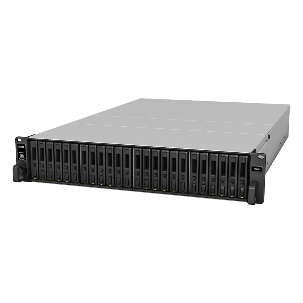 Unidad de Expansión FX2421 para Synology FlashStation | 24 Receptáculos de Unidad 2.5" | Compatible con SSD SATA SAT5200 | Diseño de Alta Fiabilidad | Fuentes de Alimentación Redundantes. - Image 4