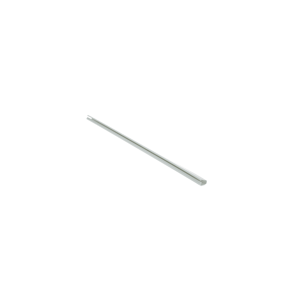 Canaleta LD3 de PVC rígido, con cinta adhesiva para instalación sin herramientas, 19.6 x 12 x 1828.8 mm, Color Blanco - Image 4