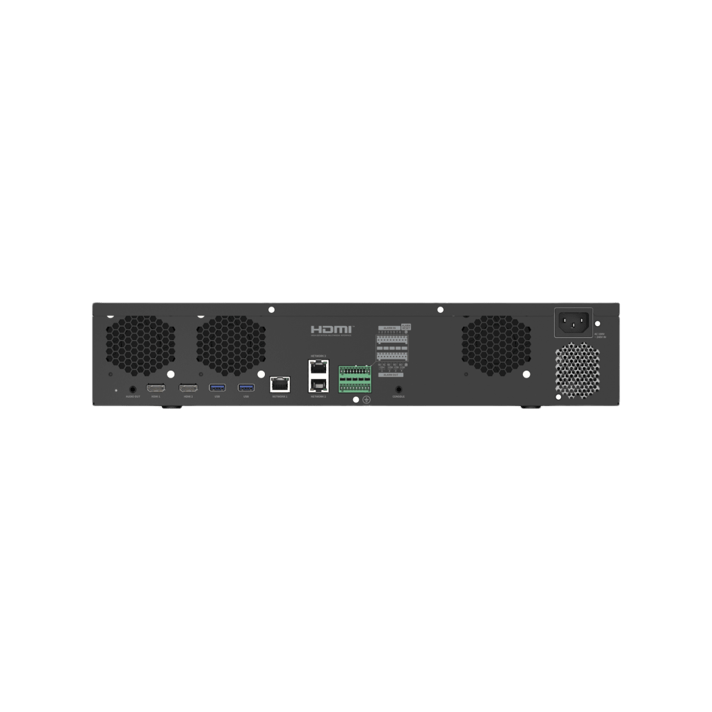 NVR 32 Megapixel (8K) / 32 Canales IP / Soporta 8 Discos Duros / H.265 & Wisestream / Wisenet P2P / ONVIF / Compatible con Cámaras IA / Salida HDMI en 4K / Soporta RAID 5/6 - Image 4
