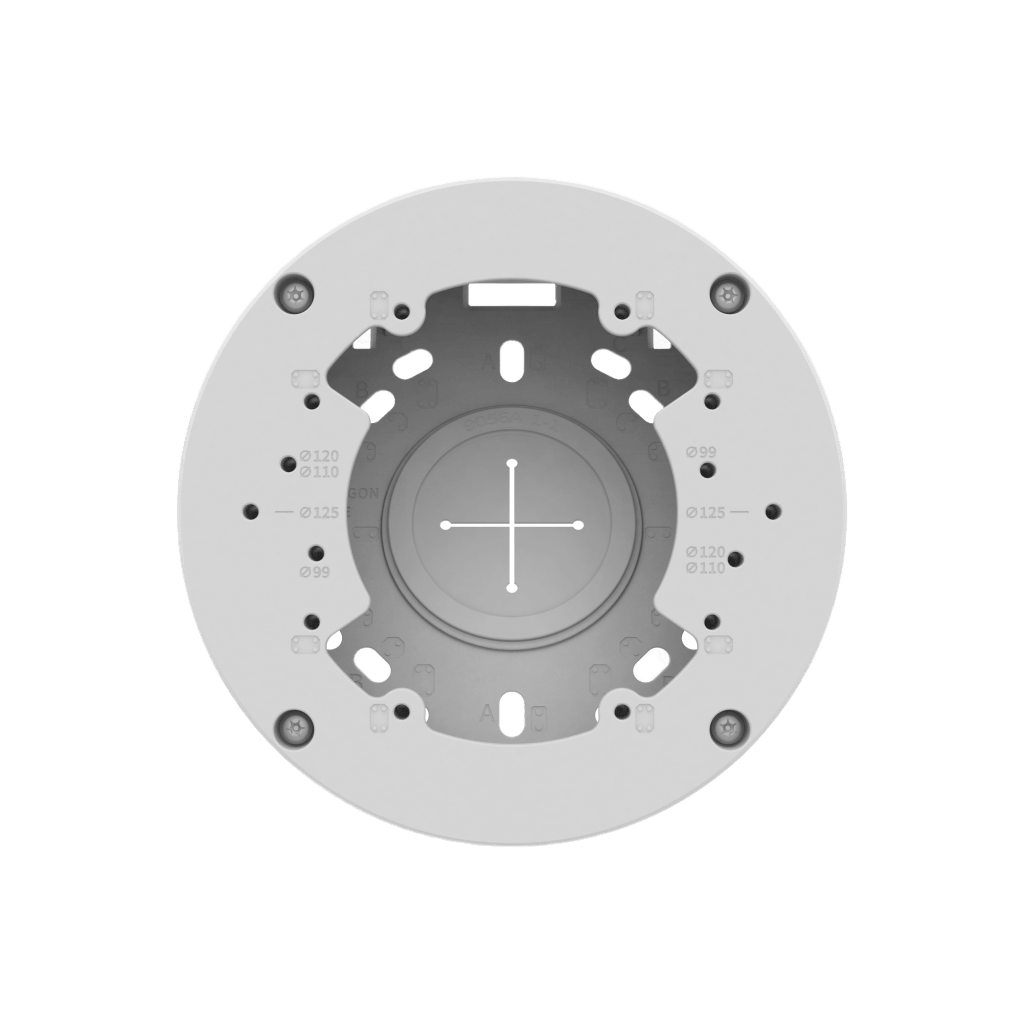 Caja de conexiones con inclinacion / Aluminio / Diámetro Ø143.8 x 81.1 mm / Blanco / Compatibilidad Múltiple / Peso 450g - Image 4