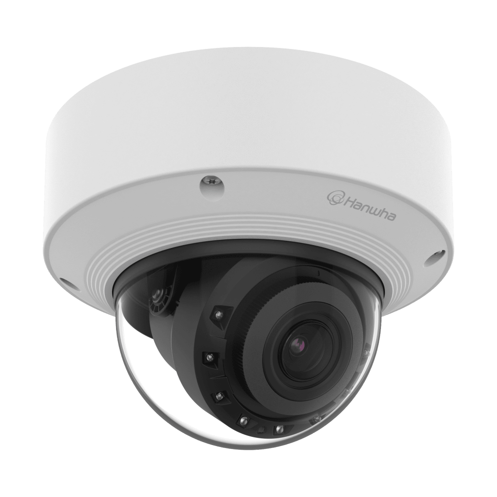 Cámara Domo Vandalismo AI 5MP / IR 50 m (164 ft) / Lente Motorizado 3.3-9.3 mm 2.8x / Doble NPU / Análisis Inteligente IA / IP67 IK10 NEMA4X / Wisenet 9 - Image 3