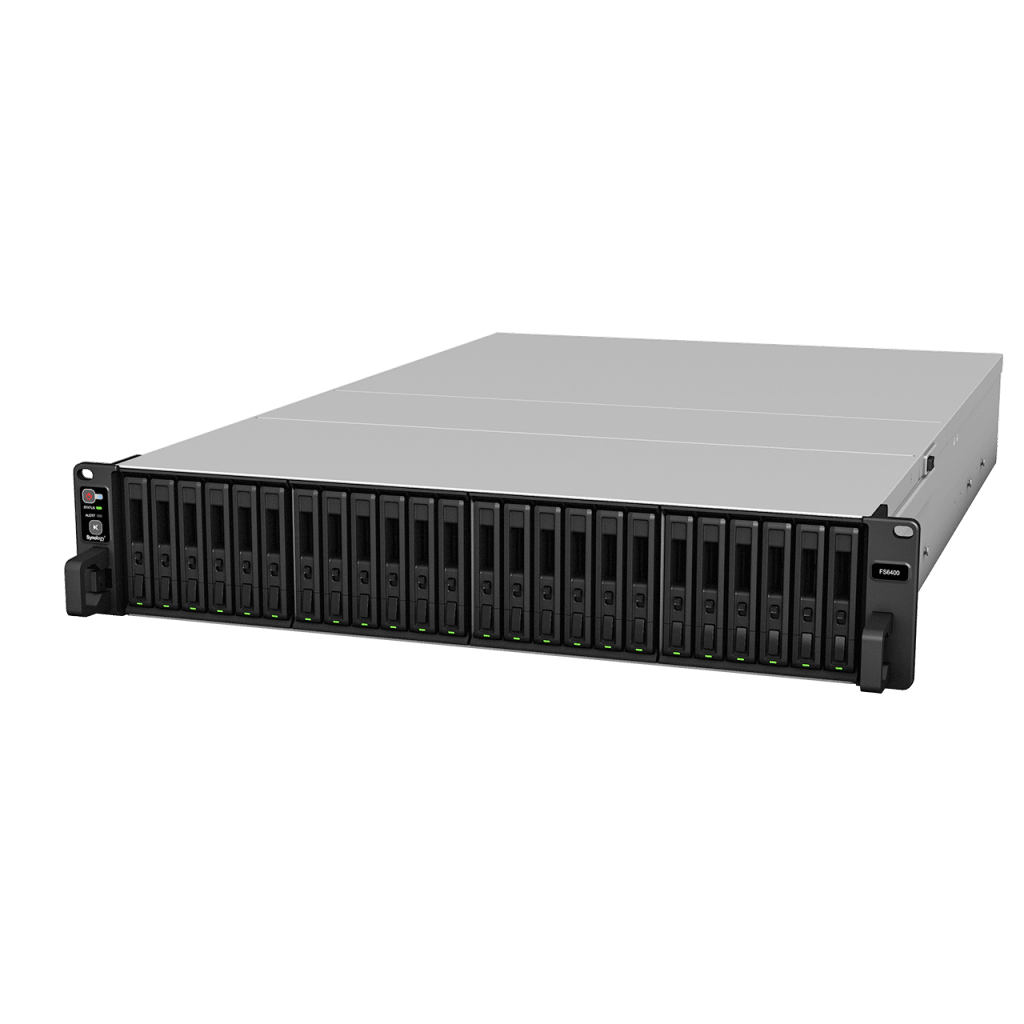 Servidor All-Flash Synology FlashStation FS6400 | 24 Bahías SAS-SATA | Dual Intel Xeon Silver 4110 | 32GB DDR4 ECC RDIMM | 10GbE | Escalable hasta 72 Unidades. - Image 4