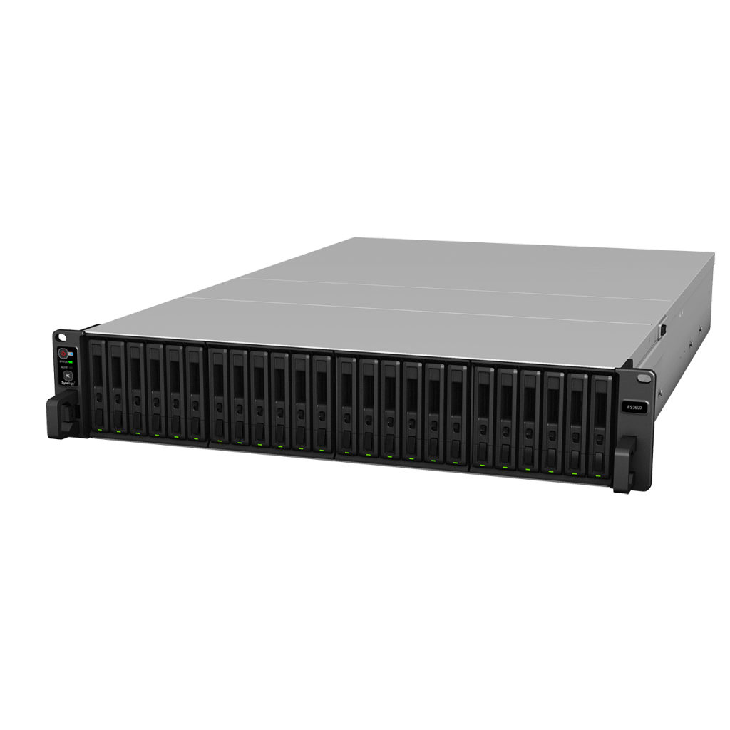 NAS Todo Flash FlashStation FS3600 | 24 Receptáculos | Intel Xeon D-1567 12 Núcleos | 16 GB RAM (Ampliable a 128 GB) | 195,000 IOPS Escritura Aleatoria iSCSI 4K | 10 GbE | Compatible con Virtualización | Protección de Datos Int - Image 4