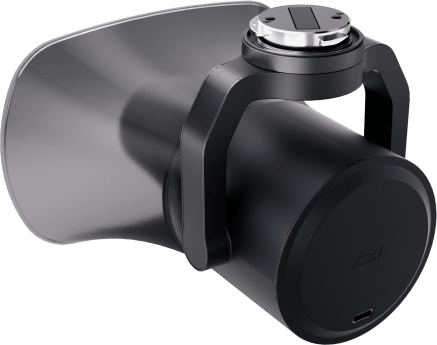 Altavoz de Largo Alcance para Drones, 130 dB de Presión Sonora, Alcance 700 m, Luz de Advertencia Multicolor, Compatible con DJI Matrice M300/M350/M400, Transmisión en Vivo, Reproducción Grabada - Image 3