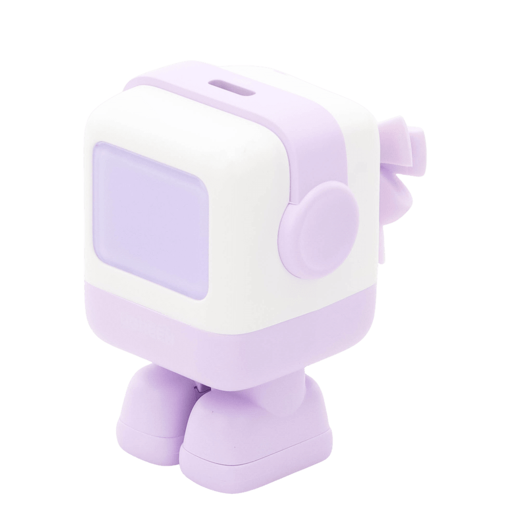 Cargador Mini GaNRobot 30W serie UNO | 1 USB-C de Carga Rápida | Tecnología GaN II | Multiprotocolo PD/QC/SCP/FCA | Carga Inteligente | Pantalla LED | Zapato Magnético Extraíble | Thermal Guard | Color Lila. - Image 3