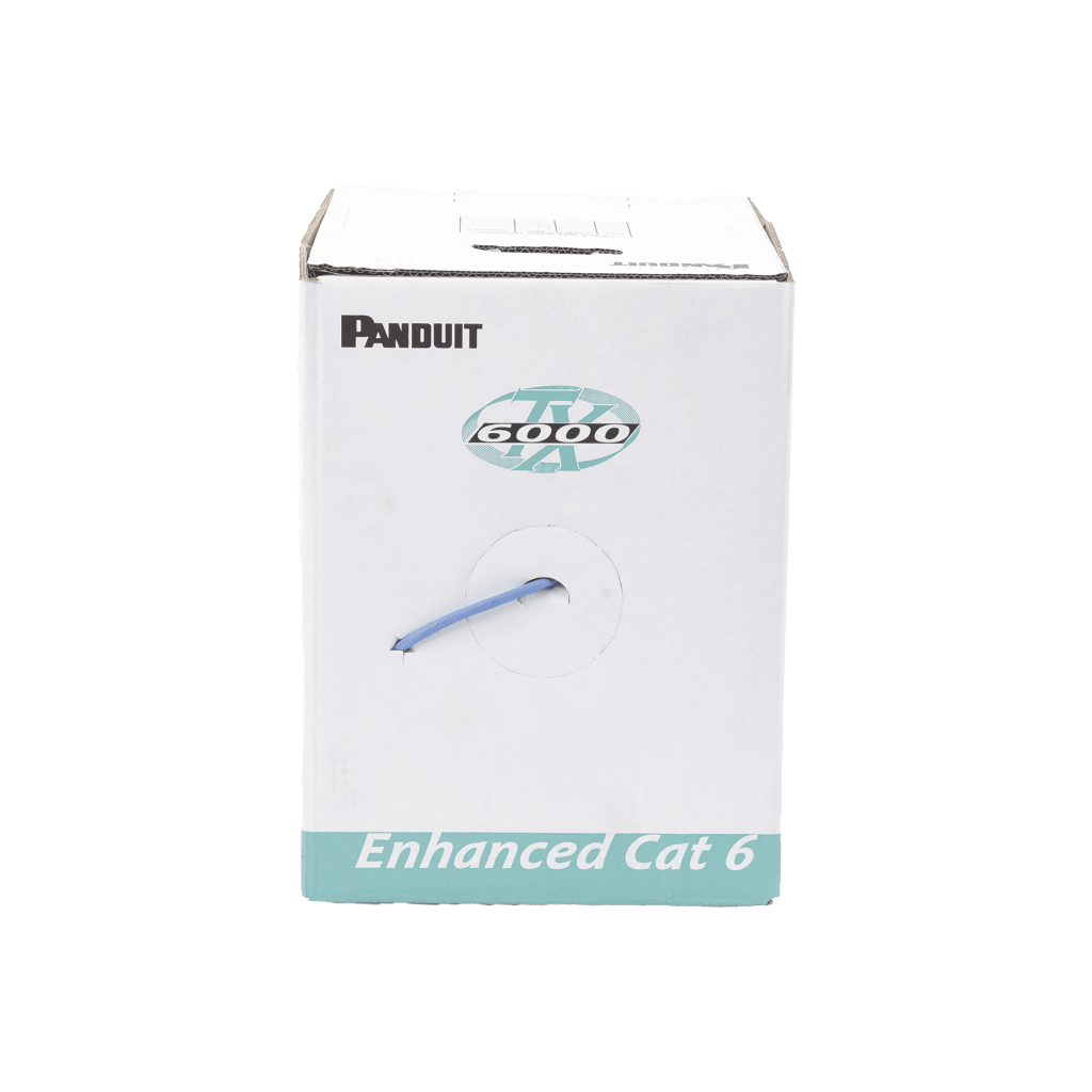 Bobina de Cable UTP 305 Metros (1000 Pies) de Cobre, TX6000? PanNet, Reelex, Azul, Categor?a 6 Mejorado (23 AWG), PVC (CM), de 4 Pares - Image 3