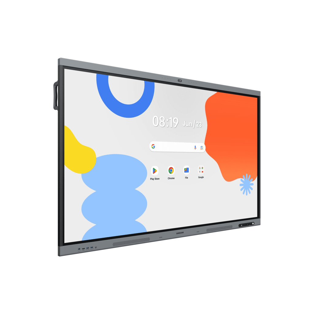 Pantalla Interactiva WAFX-P Series 75" 4K UHD 3840x2160 / Android 15 EDLA / Octa-core CPU / 48MP Cámara Integrada / 8 Micrófonos Far-Field / 50 Puntos Touch IR / WiFi 6 / 16GB RAM / 128GB Storage - Image 2