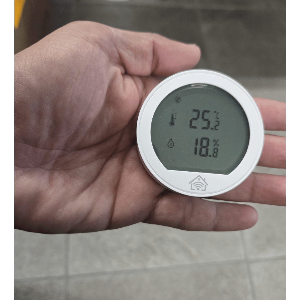 (ZigBee) Sensor de temperatura y humedad con pantalla de consulta, inalambrico ZigBee - Image 3