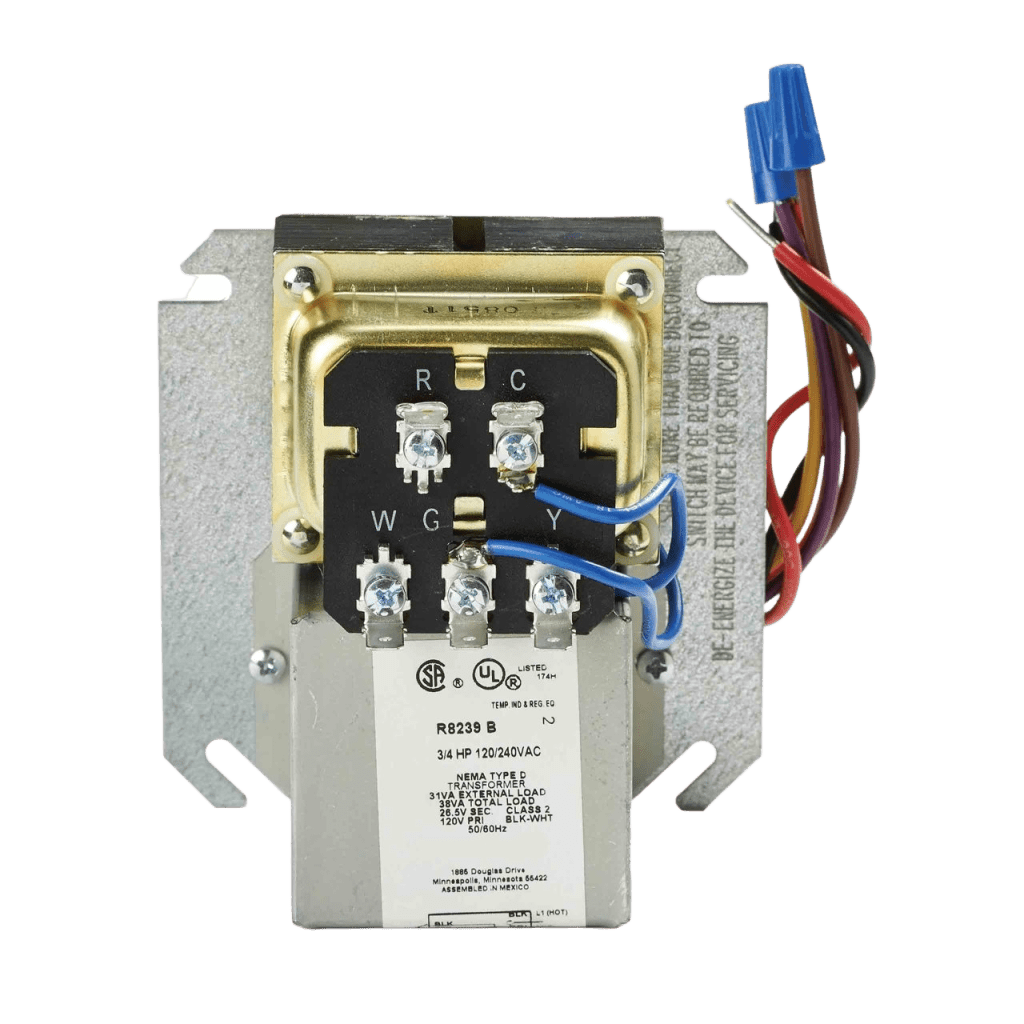 Centro de Ventilador / Transformador 38 VA / Control Baja Tensión / Protección Sobrecarga / Montaje Placa - Image 3