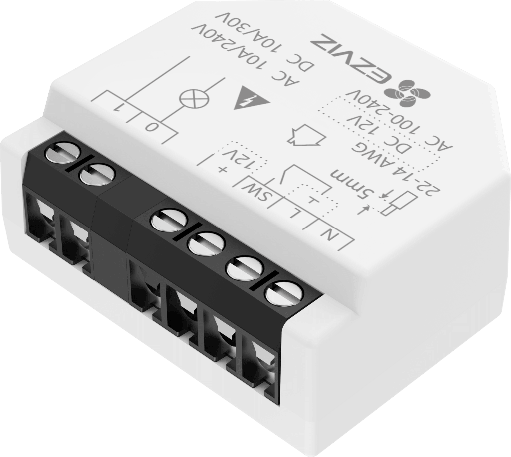 Relé Inteligente Wi-Fi, CS-T35-R100-WD, 16A 250VAC, Wi-Fi 6 y BLE, Control por App EZVIZ, Compatible con Google Assistant, Amazon Alexa y Matter, Protecciones de Temperatura y Sobrecarga - Image 3