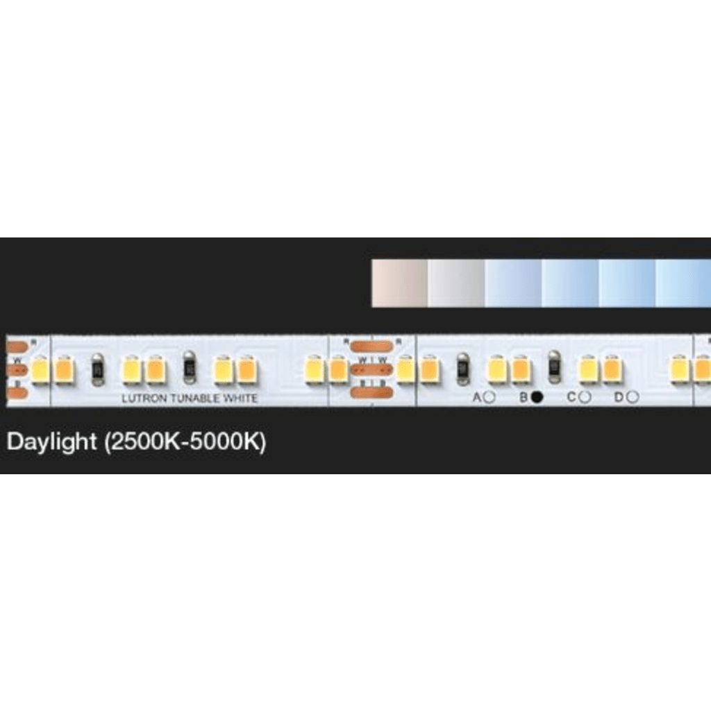 (RadioRa3) Riel 30 metros Cinta LED de color blanco suave (2500 K - 5000 K) - Image 3