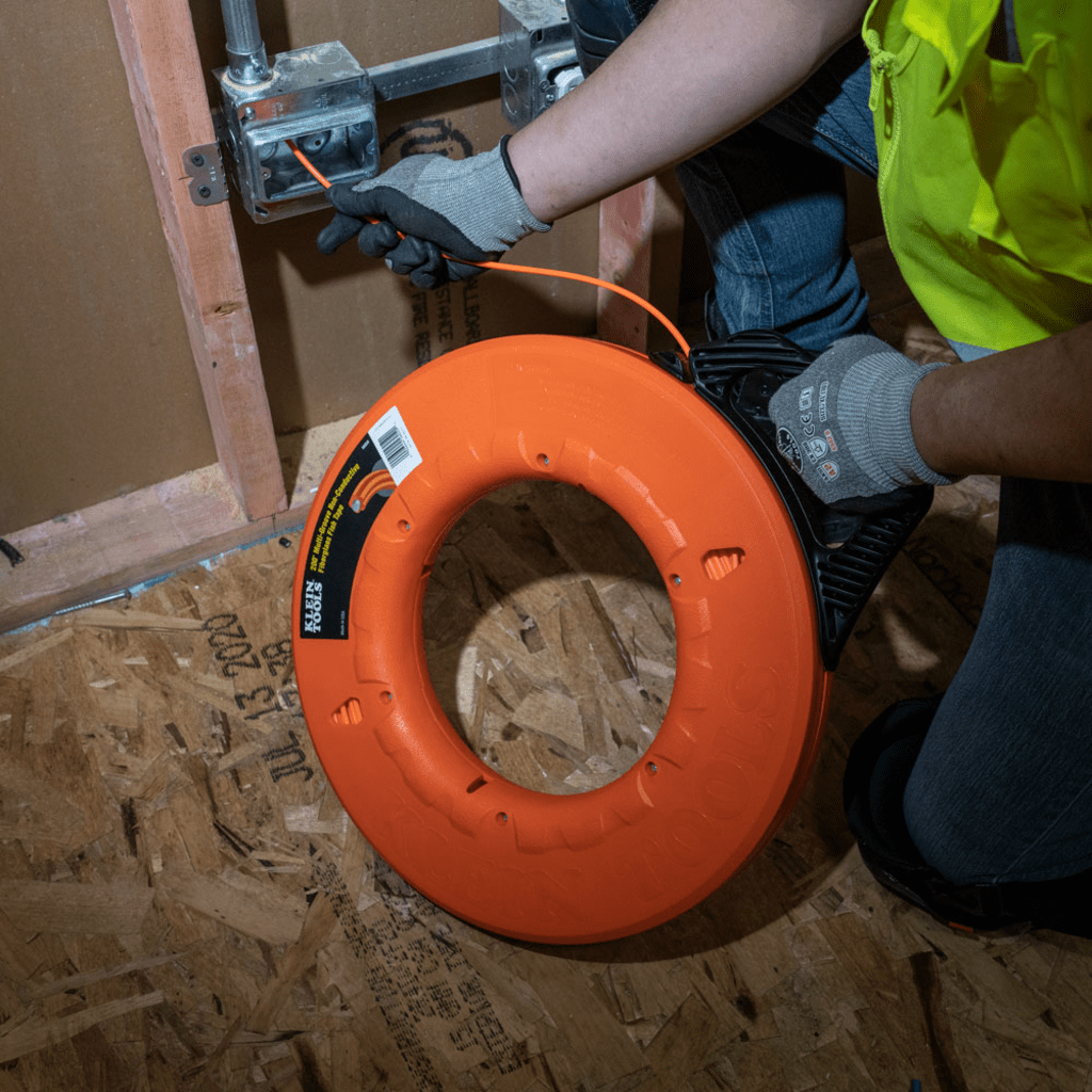 Gu?as Jalacables de Fibra de Vidrio Multirranuradas / Dise?o de Baja Fricci?n / Rendimiento de Fibra de Vidrio a Costo 25% M?s Bajo / No Conductoras / Gu?a de Espiral de Acero de 7 - Image 3