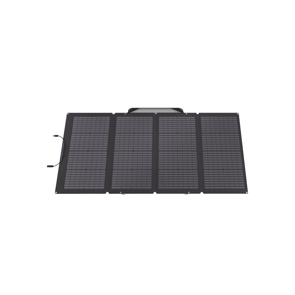 Módulo Solar Bifacial, Portátil y Flexible de 220W Recomendado para Estaciones Portátiles EFD330, EFD350 ó EFD500 / Ajuste de Ángulo / Carga Eficiente / Incluye Cable XT60 a MC4 - Image 3