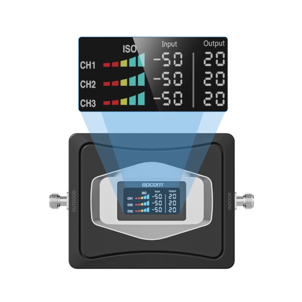Amplificador de Señal Celular 4G / Mejora las llamadas convencionales y VoLTE / Soporta los datos de las tecnologías 2G, 3G y 4G de TELCEL, AT&T y MOVISTAR / Cubre hasta 1000 m2. - Image 3