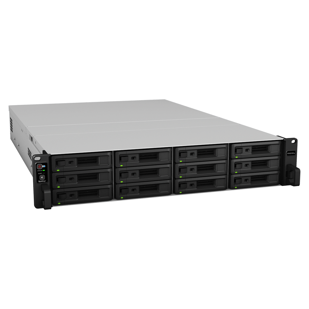 Servidor de Almacenamiento Synology RackStation RS3621RPxs | 12 Bahías | Procesador Intel Xeon D-1531 de 6 Núcleos | 8 GB DDR4 ECC | Expandible a 36 Bahías | Energía Redundante | Compatible con Virtualización y RAID. - Image 3