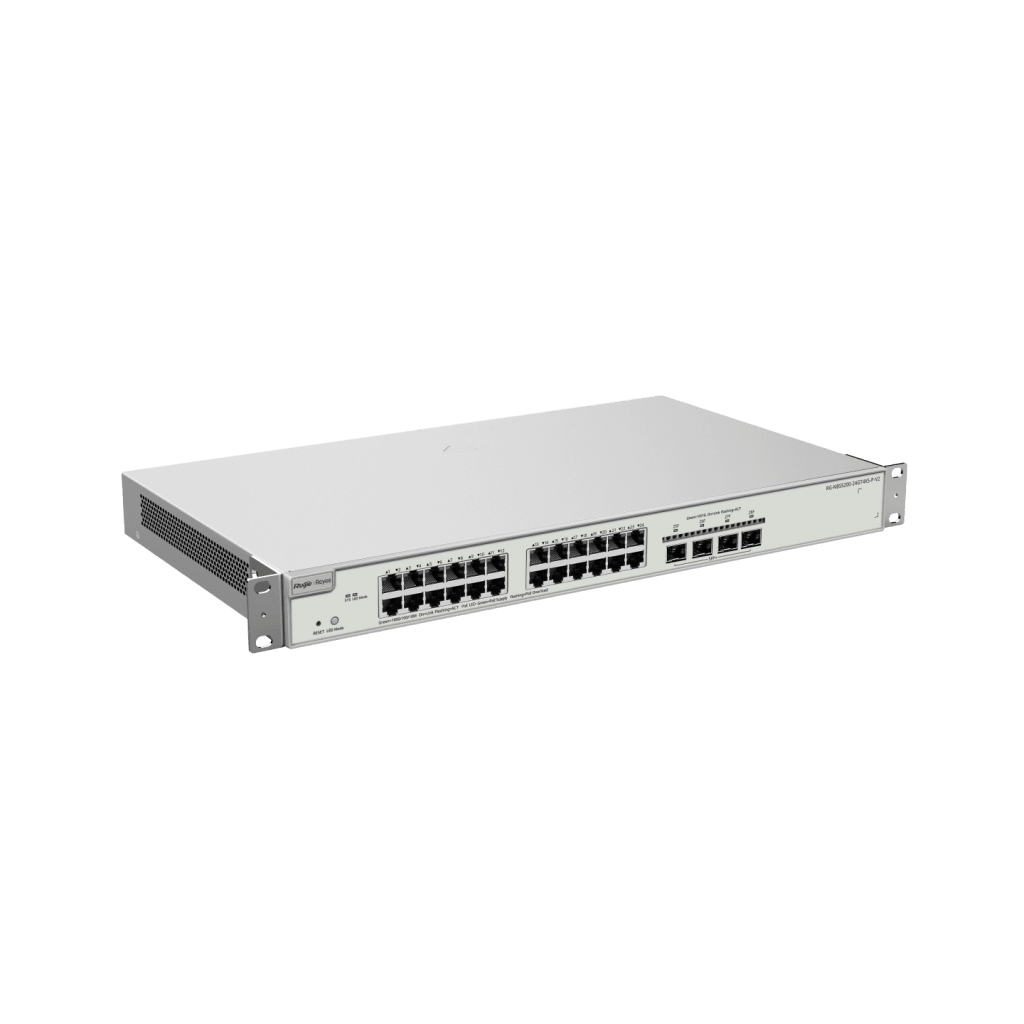 Switch Administrable Capa 3 con 24 puertos Gigabit PoE 802.3af/at + 4 SFP+ para fibra 10Gb, gestión gratuita desde la nube, 370w - Image 2