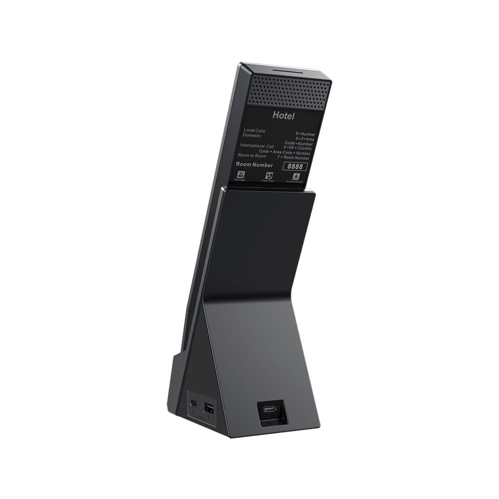 Teléfono IP Inalámbrico para Hotelería con Wi-Fi 6 Doble Banda, 6 Teclas DSS,Material Antibacterial - Image 3