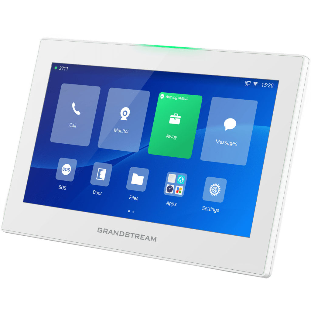 Estación de Intercomunicación SIP con Wi-Fi 6, Bluetooth y Control Total para Agendamiento de Salas y Edificios Inteligentes (Color Blanco) - Image 3
