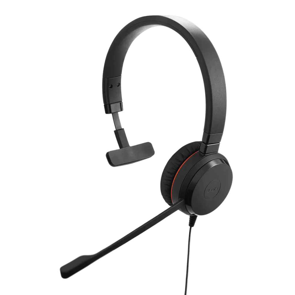 Jabra Evolve 20 Mono con Conexión USB C/A, Micrófono con Cancelación de Ruido de Ultima Generación, Configuración Plug and Play (4993-829-269) - Image 3