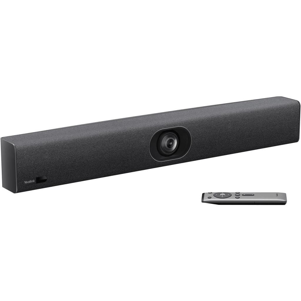 Barra de Videoconferencia Yealink UVC 40 E2 para Salas Pequeñas con IA Avanzada y Seguimiento Automático de Orador - Image 3