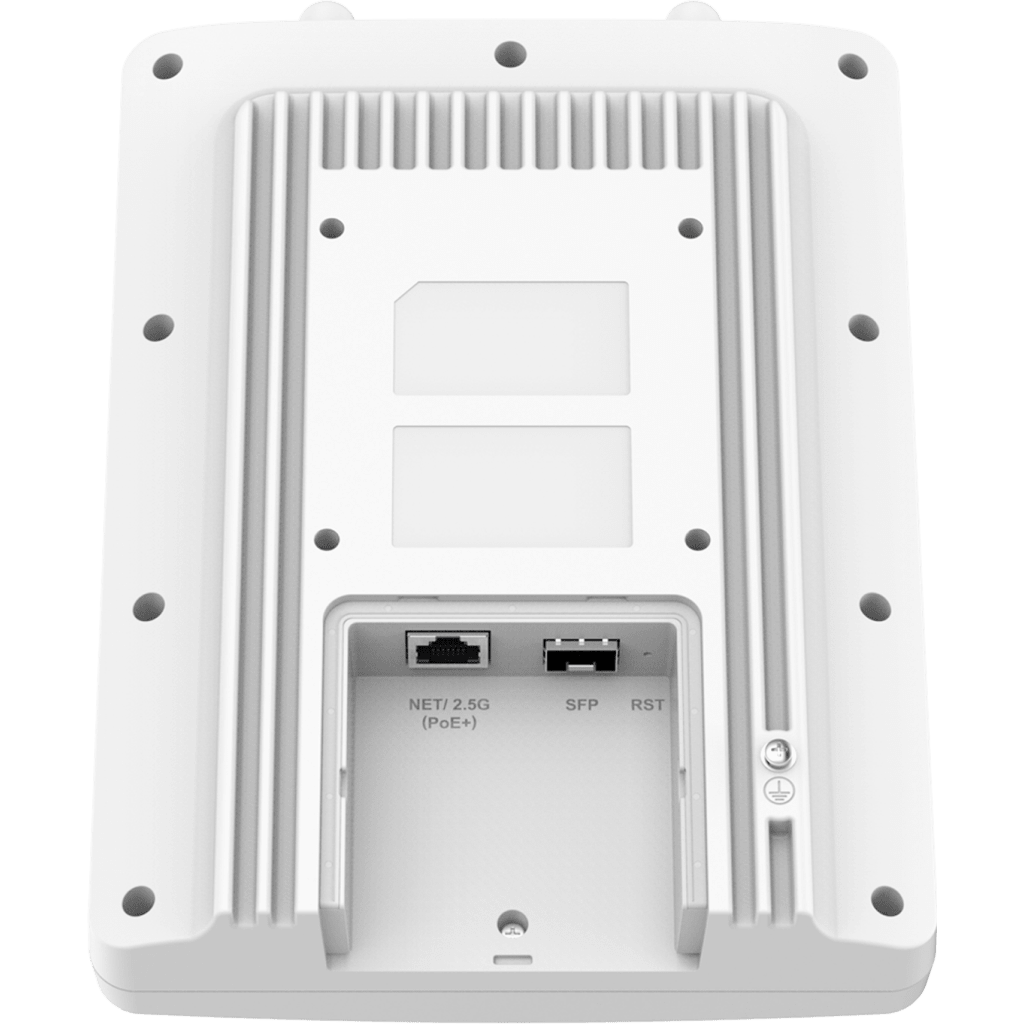 Punto de Acceso / Wi-Fi 7 / 3.6 Gbps / Largo Alcance 350 metros / IP66 / MIMO 2x2:2 / 256 Clientes / PoE+ / Puerto 2.5G y SFP 2.5G / MLO / 4096-QAM - Image 3