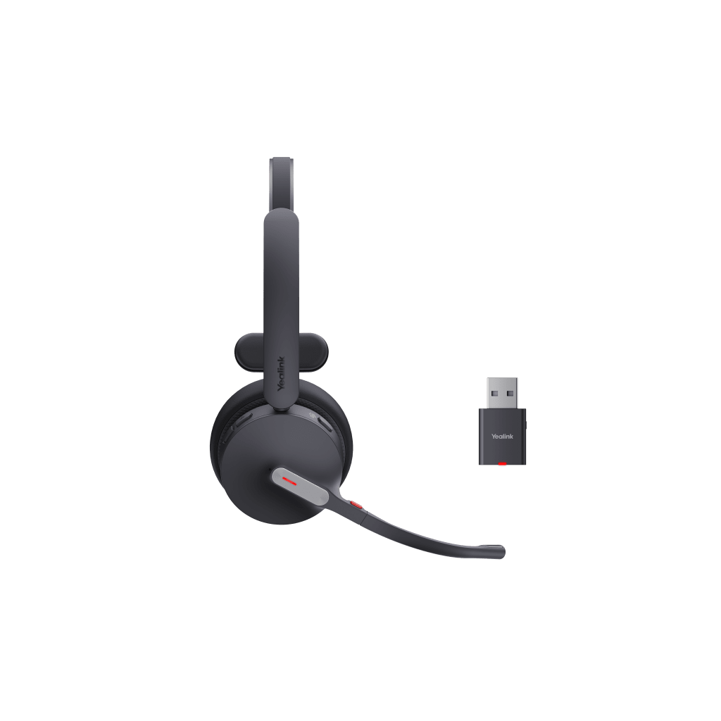 Diadema Inalámbrica WH64 Hybrid Mono de Yealink con Certificación Teams y Busylight Integrado - Image 3