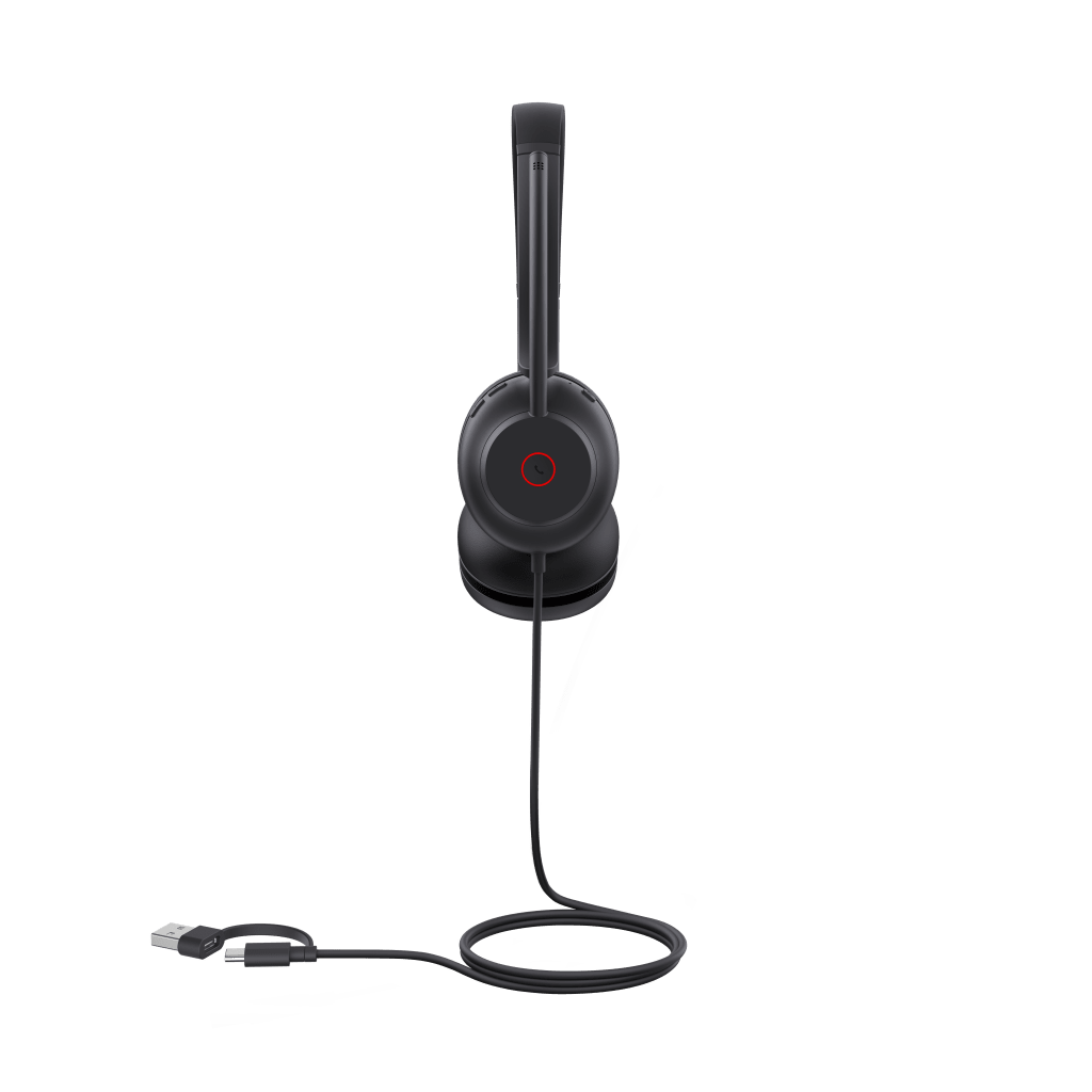 Diadema Alambrica UH35 Dual Teams de Yealink USB C/A con Cancelación de Ruido y Diseño Ergonómico - Image 3