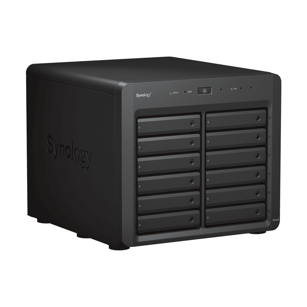 Unidad de Expansión Synology DX1222 | 12 Bahías para HDD/SSD SATA 3.5" o 2.5" | Intercambio en Caliente | Puerto Mini-SAS HD | Garantía de 5 Años. - Image 3