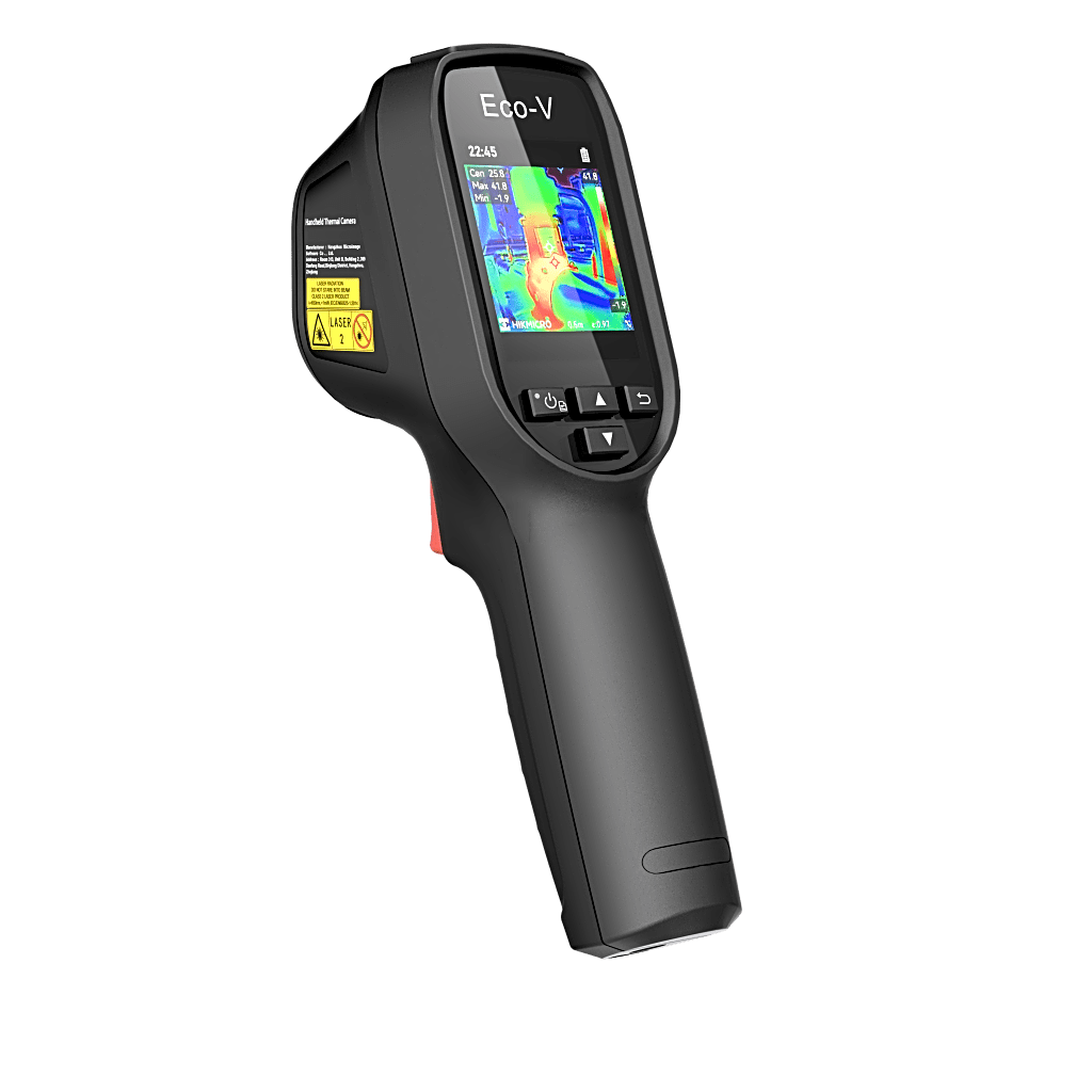 Eco-V - Cámara Termográfica Portátil / SuperIR 240 x 240 / Rango de -20°C a 550°C / Pantalla LCD 2.4" / Fusión Térmica-Visible / Memoria 4GB (30,000 imágenes) / Batería 8h - Image 3