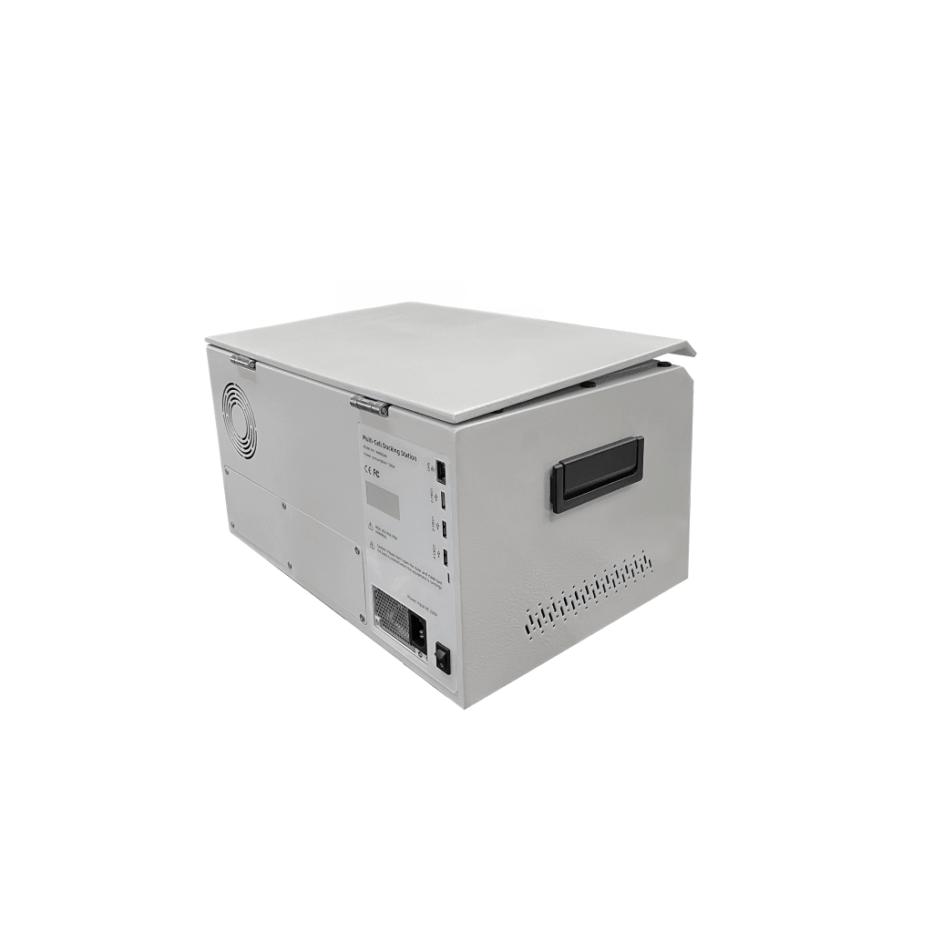 Estación de Descarga para Cámaras Corporales | 8 Canales de Conexión | Descarga Simultanea | Pantalla Táctil | Almacenamiento Hasta 12TB | Carga y Copia de Seguridad Automática | Compatible con Body Cam XMR-R3. - Image 3