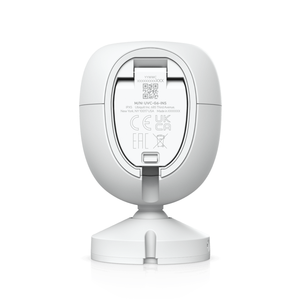 Cámara UniFi Protect G6 Instant con WiFi, 4K, Sensor de Imagen 8MP 1/1.8", Multi-TOPS AI, Audio Bidireccional, Visión Nocturna IR, Protección IPX5, Reconocimiento Facial y de Matrícula - Image 3