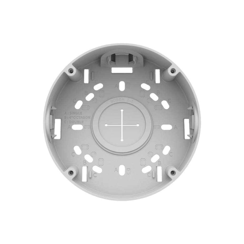 Caja de conexiones con inclinacion / Aluminio / Diámetro Ø143.8 x 81.1 mm / Blanco / Compatibilidad Múltiple / Peso 450g - Image 3