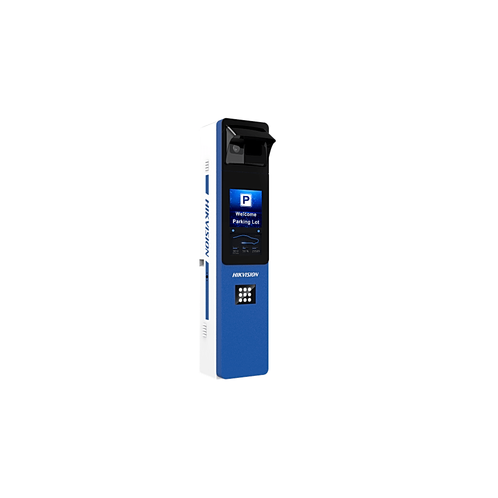 Gestor de Entrada y Salida Todo en Uno DS-TMC403-EM/L / Cámara 4 MP (2688 × 1520) / Pantalla LCD 15.6 Pulgadas / 9 Luces LED / Protección IP45 / Control Remoto / Modo Anti-Seguimiento de Vehículos / Funcionamiento en -30 °C