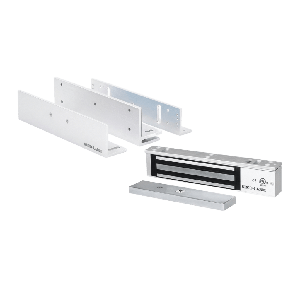 Kit Para Control de Acceso Incluye Chapa Magnética de 600 Lbs / Montaje En Z y L / Uso Interior / Certificación UL / Color Plata