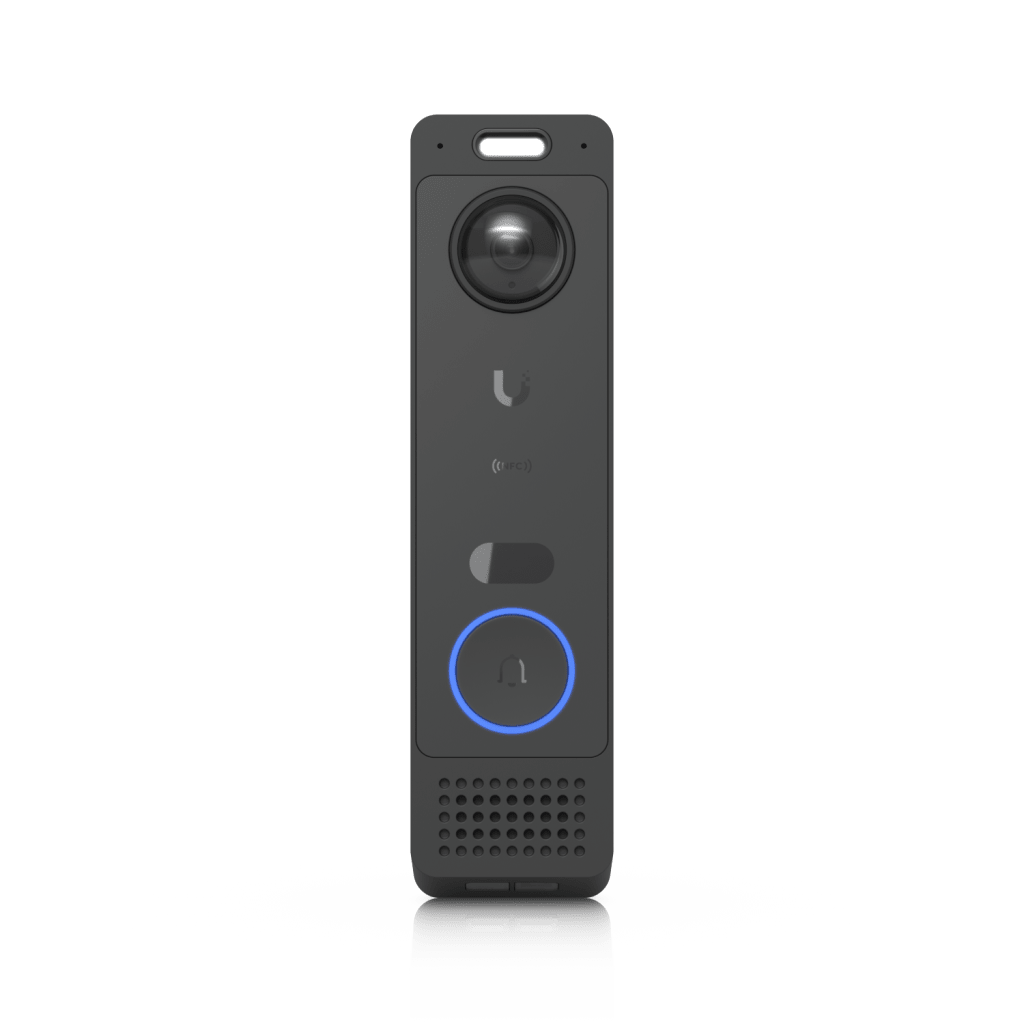UniFi Protect G6 Entry – Video Portero para Acceso con Audio Bidireccional, Detecciones Inteligentes y Reconocimiento Facial, con Visión Nocturna IR, Acceso por NFC