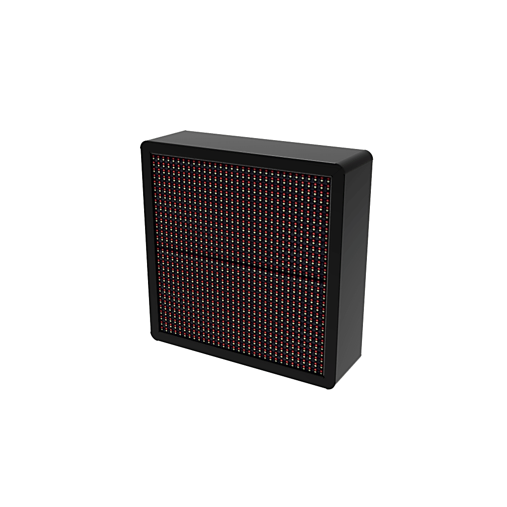 Pantalla LED Exterior Guía Estacionamiento / 32x16 Píxeles / 320x320 mm / Rojo Verde Amarillo / 2 Módulos / IP Configurable / Multilingüe / -30°C a 60°C / 100-240V AC