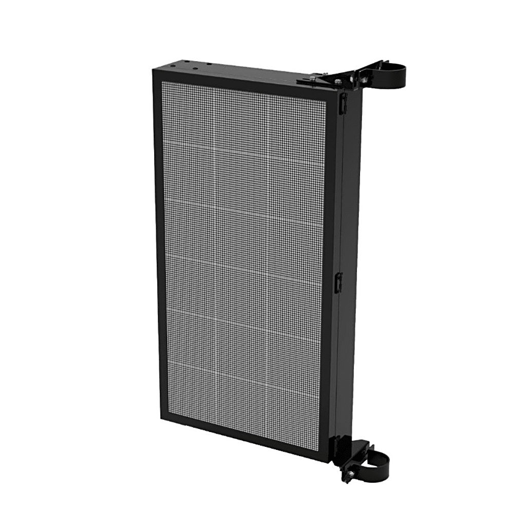 Pantalla de Guía de Estacionamiento / LED P5 5 mm / 5000 cd/m² de Brillo / 480x960 mm / 7 Colores / Flechas Dinámicas / Comunicación RJ45 / IP54 / -30°C a 60°C