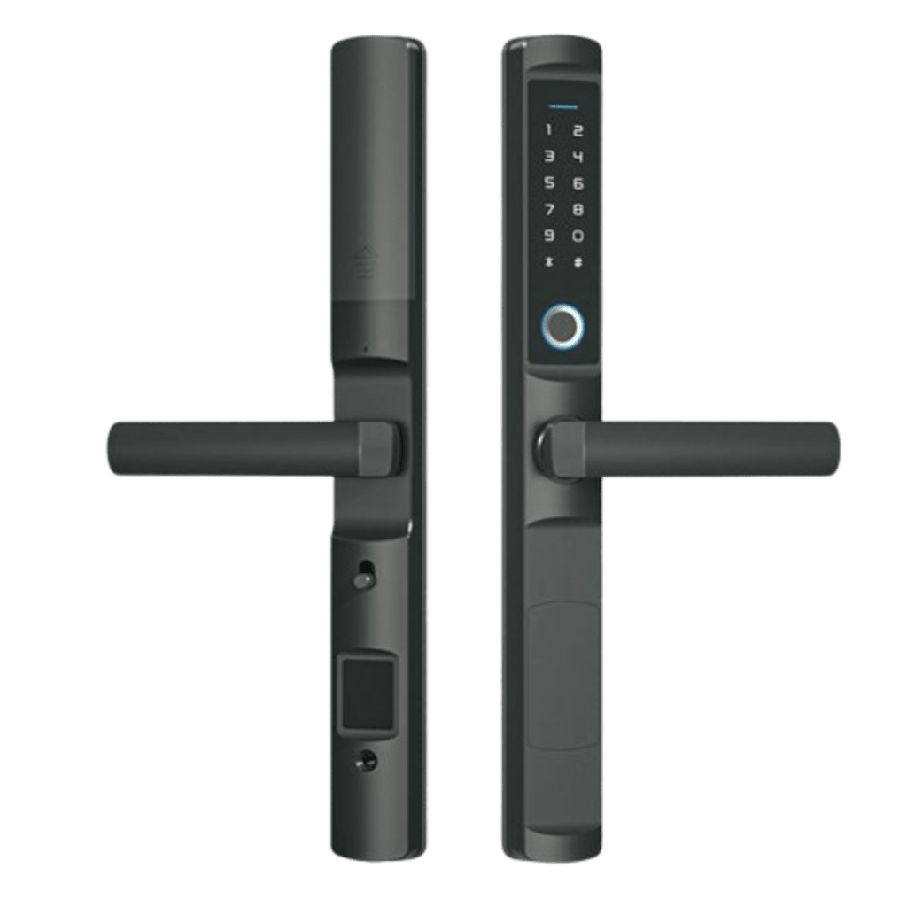 Cerradura inteligente inalámbrica ZigBee. IP65, compatible con pantallas Akubela