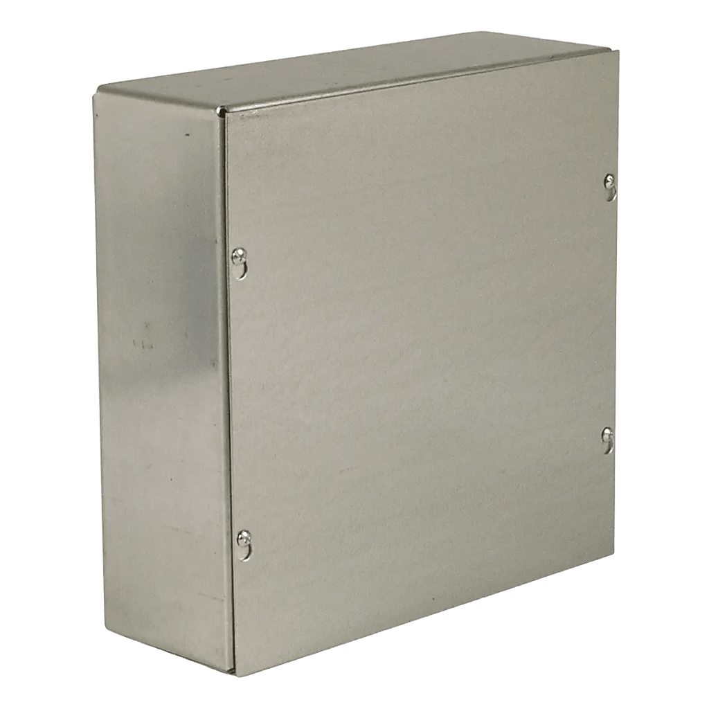 Caja Extra Grande 6" x 6" x 4"/ Profundidad 4"/ Sin Orificios.