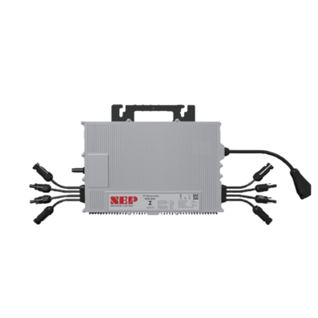 Microinversor 2.25 Kw, 220 Vca, IP67, WIFI Incuido, Soporta Oversizing a 4 Módulos de Hasta 750 W, Incluye Conector Troncal