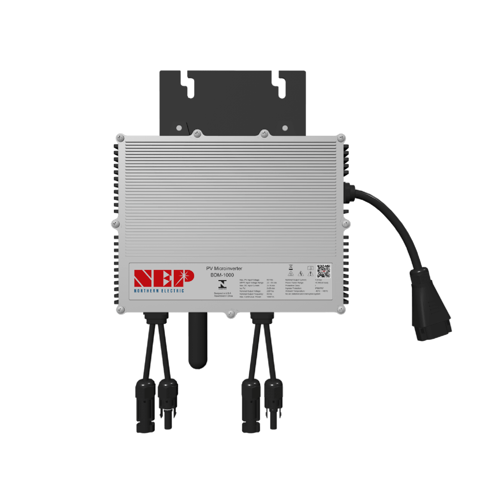 Microinversor 1 Kw, 127 Vca, WIFI, IP67, Para 2 Módulos de Hasta 750 W, Incluye Conector Troncal