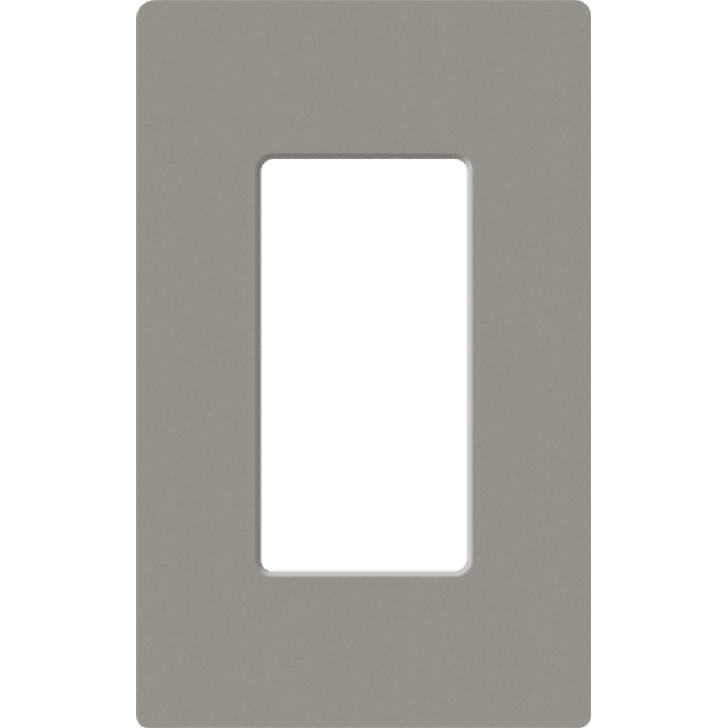 Tapa Color Cobblestone para interruptor o dimmer Lutron, 1 gang, limpio y moderno