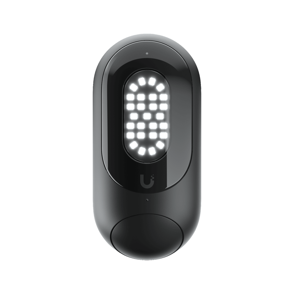 UniFi Protect Floodlight, Reflector de 550 Lúmenes LED, Montable en Pared, Detección de Movimiento, IPX5, Alimentación PoE