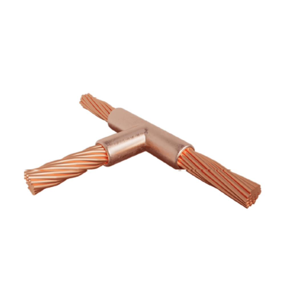 Molde para Soldadura exotemica tipo T para cable 1/0 AWG - 4/0 AWG.