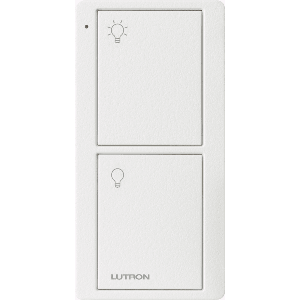 Control remoto PICO 2 botones encender, apagar, complemente con un switch on/off, Caseta, RA2, RadioRa2
