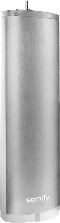 Motor para Cortinas / Silencioso / Soporta hasta 35 kg / Aluminio / Control RTS / IP30 / 120 V / 60 Hz