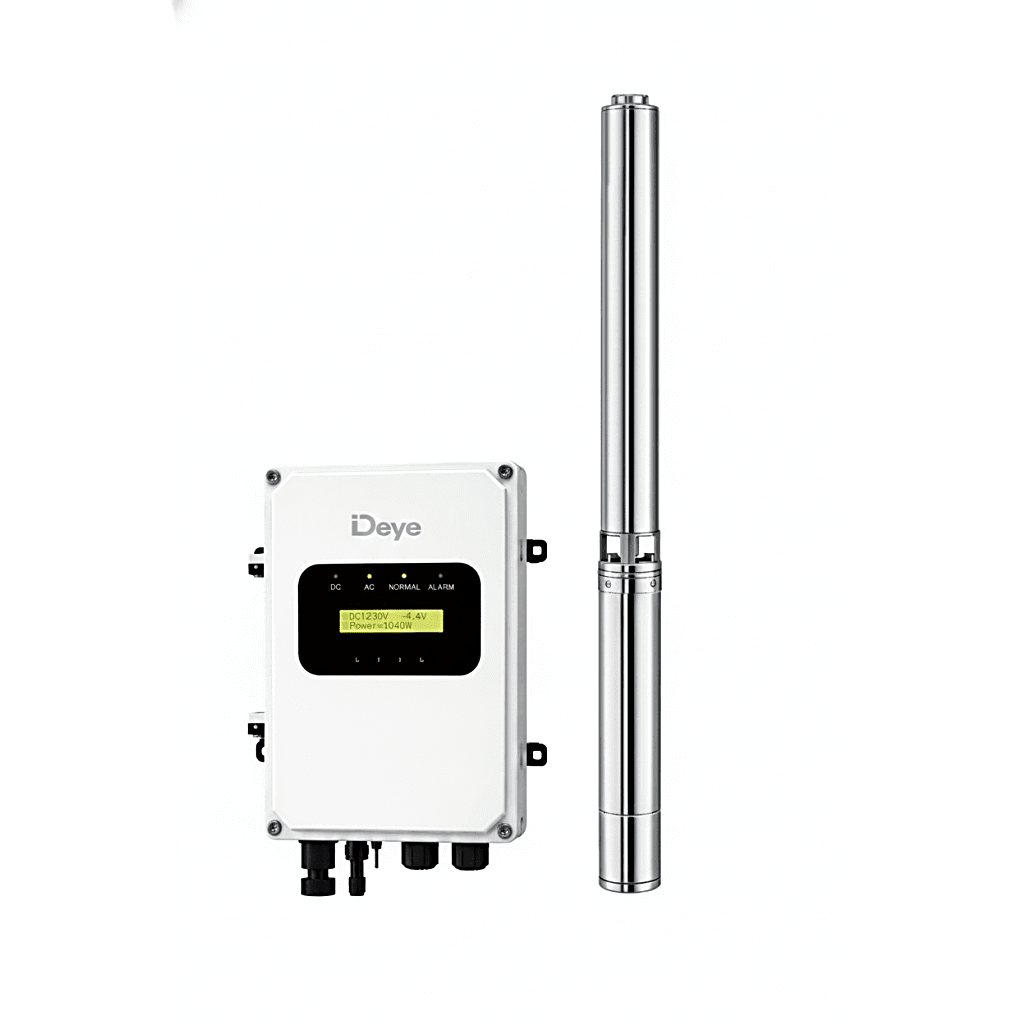 Bomba Solar Sumergible 800W / Controlador Solar 60-220Vcd